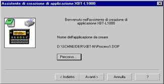 3. Utilizzo del software XBT L100 La lingua di riferimento corrisponde alla lingua di sviluppo dell'applicazione.