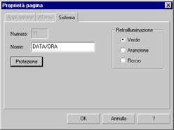 3. Utilizzo del software XBT L100 Proprietà di una pagina Si accede alle proprietà di una pagina Allarme selezionando Pagina/ Proprietà dal menu Pagina.