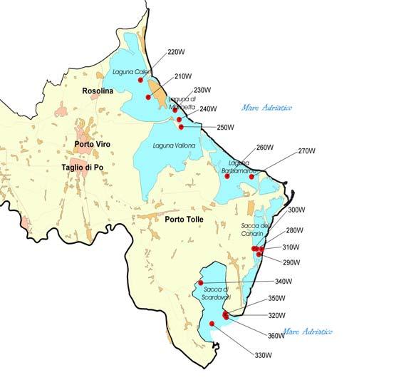 MONITORAGGIO DELLE ACQUE DI TRANSIZIONE AREA: DELTA DEL PO 4 RAPPORTO TRIMESTRALE RETE SIRAV 06 DICEMBRE 2005 Nel mese di dicembre si è svolta la quarta campagna 2005 per il monitoraggio delle acque