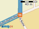 15 Lasciate la Strada Via Giovanni Xxiii (SP15) e dirigetevi direttamente in la Strada Via Giovanni Xxiii. Continuate per 595 m.