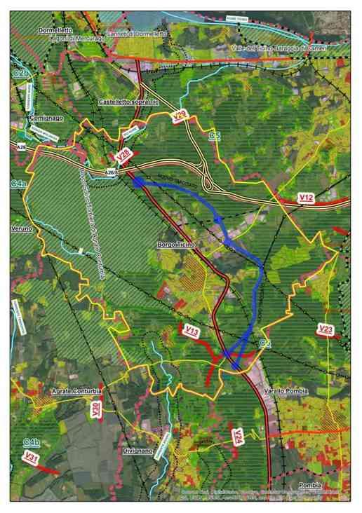 SCHEDA - 11 1/2 COMUNE DI BORGO TICINO 13,37 Km² 5.113 abit.