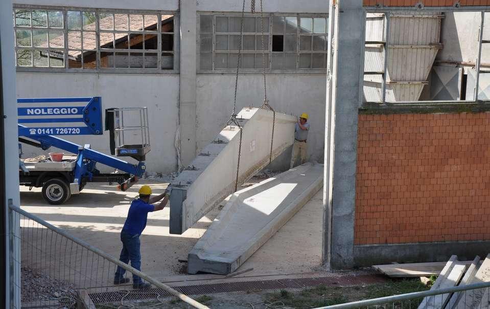 Demolizione Capannone Cascina Albarossa, 14 aprile 2015 Progetto dello Studio