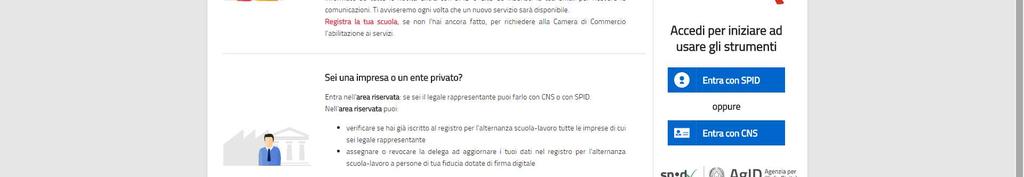 SPID o CNS, registrare la scuola.