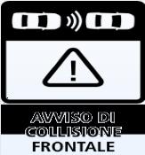 Warning Allarme superamento accidentale linea di corsia Forward Collision Warning Alarme distanza di sicurezza Real Vision Guida a destinazione con l ausilio della videocamera Vivavoce telefonico