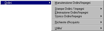 MODULO ORDINI AD HOC WINDOWS Introduzione Il modulo Ordini permette una corretta gestione degli acquisti e delle vendite al fine di ottenere l'ottimizzazione delle Scorte di Magazzino.