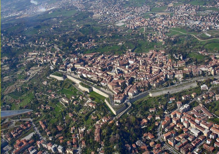 Bergamo dalla città