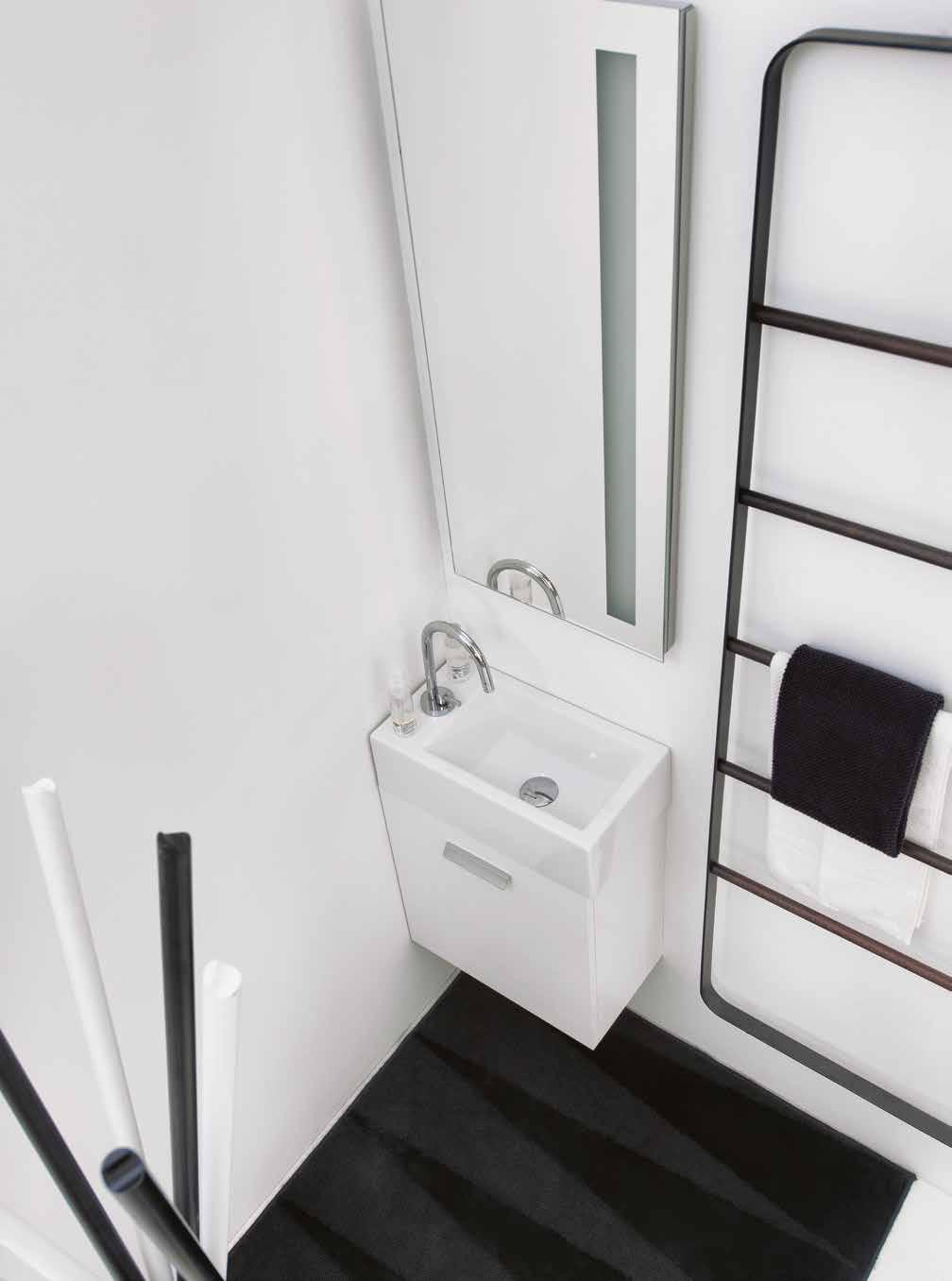 MINI LAVABI Design Team Colavene BATH 01 02 01 Mini lavabo con mobile sospeso cm 45x25x61h pag.