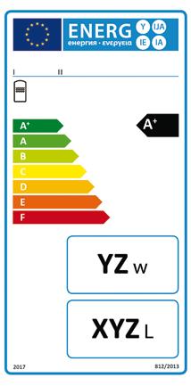 ImmoClima Svizzera 5 Etichetta per scaldacqua ad accumulo e accumulatore di calore Reg. UE 812/Allegato III/L 239/103/2.