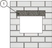 WK45 Installazione Caratteristiche generali dei supporti di costruzione Le norme europee per le serrande tagliafuoco prevedono una precisa correlazione tra le caratteristiche della parete/solaio e la