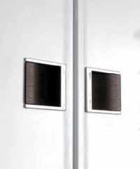 They are shown here for hinged door
