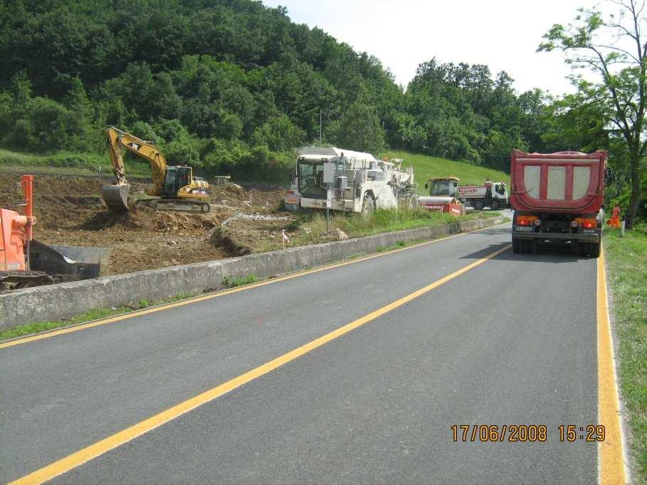 MISURE ORGANIZZATIVE Lavori in aderenza all asta viaria o alla linea ferroviaria in esercizio: raccordo con l Ente