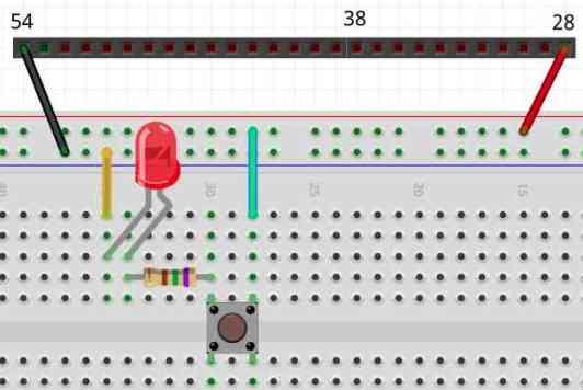Seconda prova E necessario l utilizzo di un pulsante, che può essere di due tipi: Con 2 pin, in questo caso premendolo si cortocircuitano questi (non premuto è visto come circuito aperto).