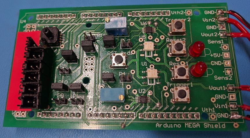 Temperature Sensors Six Temperature Sensors on