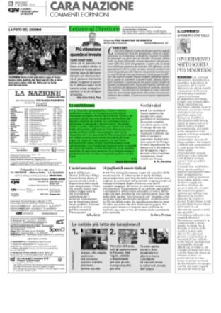 Tiratura 09/2015: 114.744 Diffusione 09/2015: 80.779 Lettori Ed. II 2015: 772.