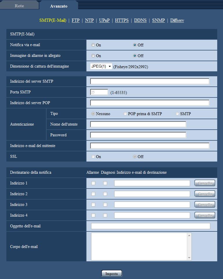 15 Configurazione delle impostazioni di rete [Rete] 15.2.