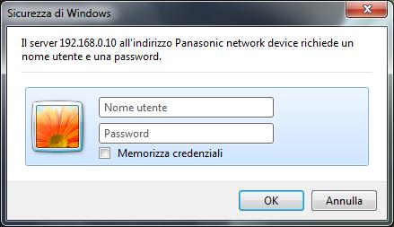 9 Visualizzazione del menu di configurazione da un PC 9 Visualizzazione del menu di configurazione da un PC Le impostazioni della telecamera possono essere configurate sul menu di configurazione.