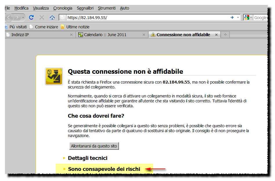 Java, se il plugin java di Firefox non è presente.