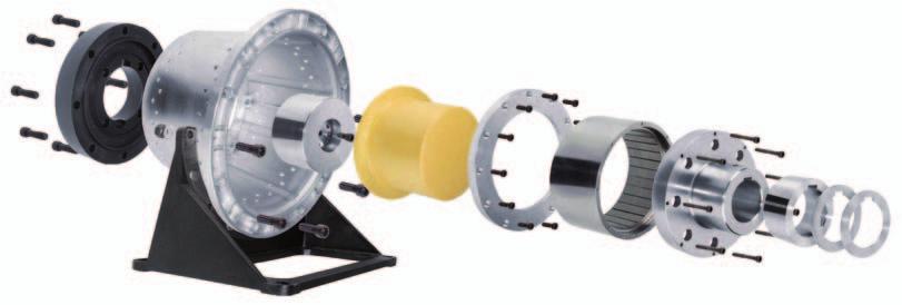 Kit di montaggio e assemblaggi speciale Boccola di contenimento Rotore esterno Mozzo a flangia Anelli distanziali Flangia di