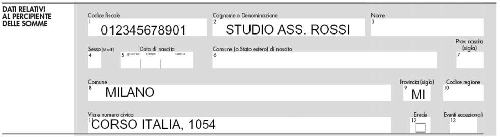 tramite modello di versamento F24 con l indicazione nella sezione erario del codice tributo 8911 Sanzioni pecuniarie per altre violazioni tributarie relative alle imposte sui redditi, alle imposte