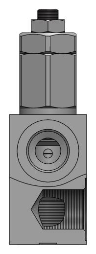 . l/min 75 bar 5 bar.6 kg.4 kg 5 l/min P T djustments eakproof hex. socket screw Grano con dado Hex. Tamperproof cap appellotto antimanomissione Handknob and locknut Hex. O ax.