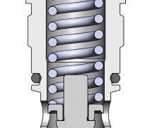 socket screw Grano con dado Tamperproof cap Hex.