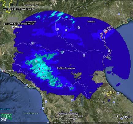 ottenute interpolando i dati stazione, mostrano abbastanza