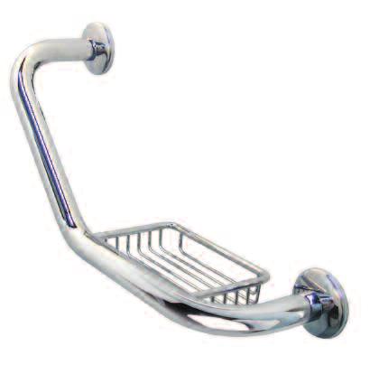 504561 752 PIANTANA PORTASCIUGAMANI 3 BRACCI FREESTANDING UNIT TOWEL HOLDER 3 ARMS CM. 32X90X32>>> >>> COD. 504542 752 >>> COD. 503542 752 MANIGLIONE CORTO CROMATO / CHROME SHORT GRAB BAR CM.