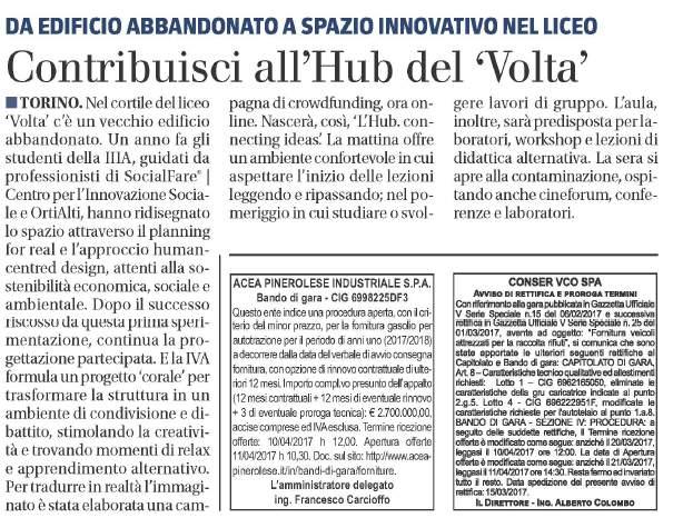 Da edificio abbandonato a spazio innovativo nel liceo - Contribuisci all Hub del