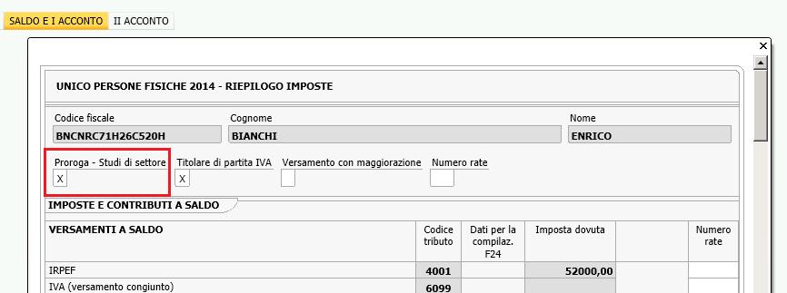 GESTIONE PROROGA VERSAMENTI AL 7 LUGLIO 2014 A seguito del decreto del Presidente del Consiglio dei Ministri del 13 giugno 2014, i contribuenti che esercitano attività economiche per le