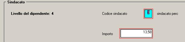 sindacale, indipendentemente dal livello se nel movimento è presente un periodo di CIG / CIGS superiore alla metà delle ore lavorabili del mese. 2.9.