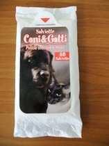 Salviettine Cani Salviettine Cani e Gatti 40 Pz.