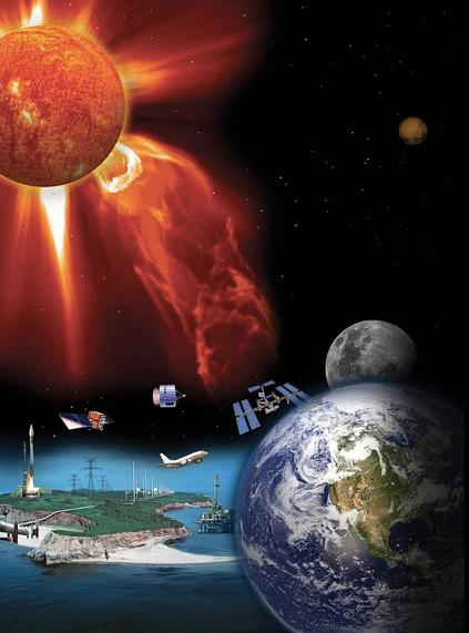 Space weather Le tempeste solari possono causare molti problemi alle reti di telecomunicazione, GPS,