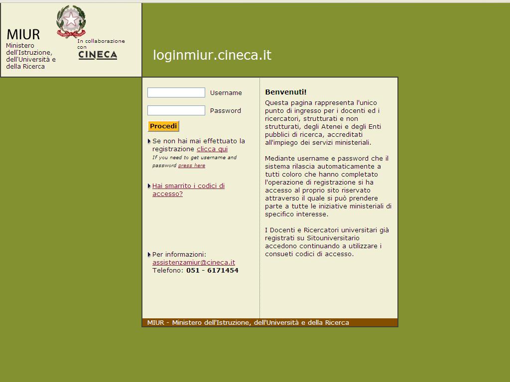 Ogni RICERCATORE attraverso il sito loginmiur accede al sistema per presentare le pubblicazioni, di cui è autore o coautore, relative al quinquennio, ordinandole per rilevanza scientifica [DM n.