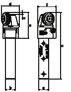 proprietà di scorrimento Struttura del codolo modulare: misura del codolo 10 10 mm adattabile quale optional Serie di prodotti Misura del