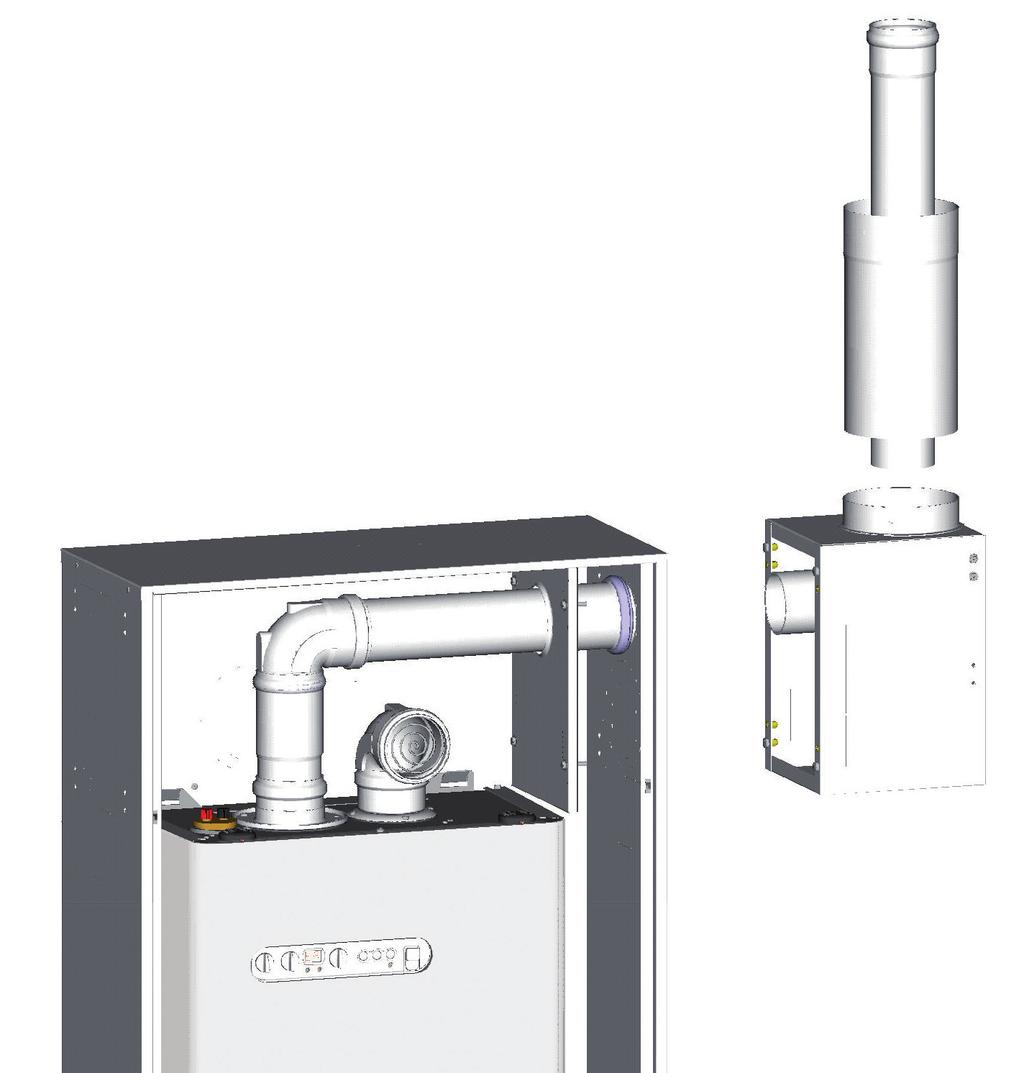 flange aspirazione e scarico per condotti sdoppiati ZAABA,0 Kit base formazione