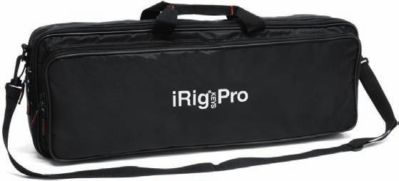 Keys PRO e irig Pads BORSE PER INTERFACCE AUDIO irig KEYS PRO Travel Bag 2258771K10002-4264 53,00 Borsa per iloud Dimensioni 30cm x