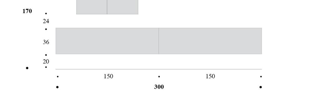 COMPOSIZIONE - C18 MISURE QT MC TOT KG TOT CODICE P.L. TOT Base Sospesa 1 cassettone - GOLA L.150 P.52 H.