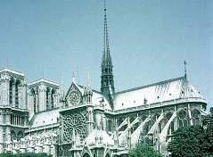 Cattedrale di Notre-Dame, Parigi (1163-1345) La cattedrale di Notre-Dame, Parigi (1163-1345) Nel 1180, per prevenire un eventuale crollo, vengono