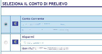 La schermata iniziale è suddivisa in vari raggruppamenti, contenente ognuno una specifica tipologia di bonifico come da paragrafi sottostanti. 6.2.1.