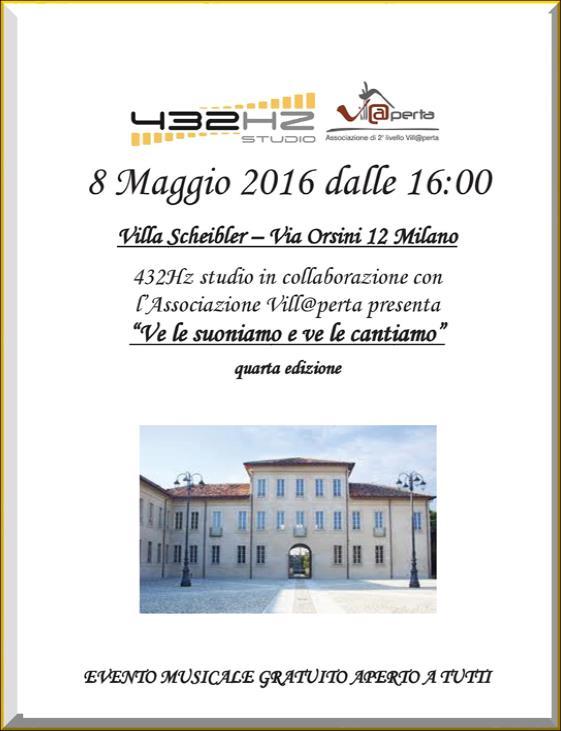 giugno 2016 Inaugurazione 7 MAGGIO ore 17.