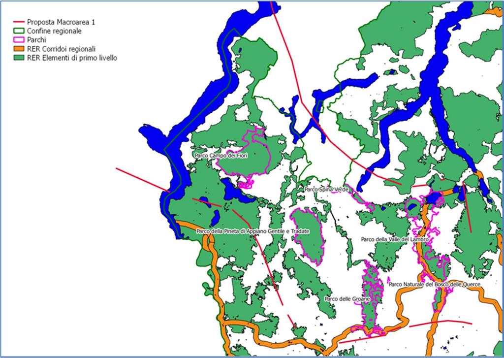 INDIVIDUAZIONE DEGLI AMBITI TERRITORIALI ECOSISTEMICI DELLA