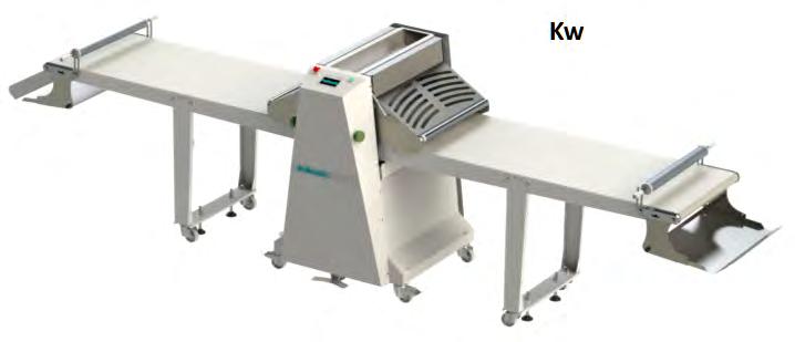 6 programmable 10 60m/min R65A/16 foldable & removable Flour duster s/steel R65A/18 R65A/14 Tavolo / Table 650x1400 mm R65A/16 650x1600 mm R65A/18 650x1800 mm SP65 SF65A AV65A GR65 Sfarinatore