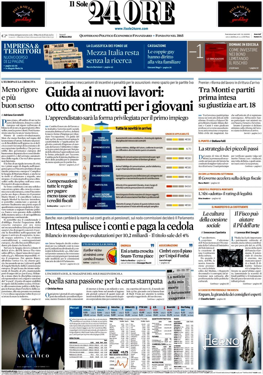 Quotidiano Milano Diffusione: 266.088 Lettori: 1.179.