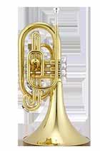 OTTONI DA BANDA Mellophone da Banda Fa Astuccio e Accessori JUJMP1000M JMP1000M Canneggio 11,7 mm, Campana Ø255 mm,