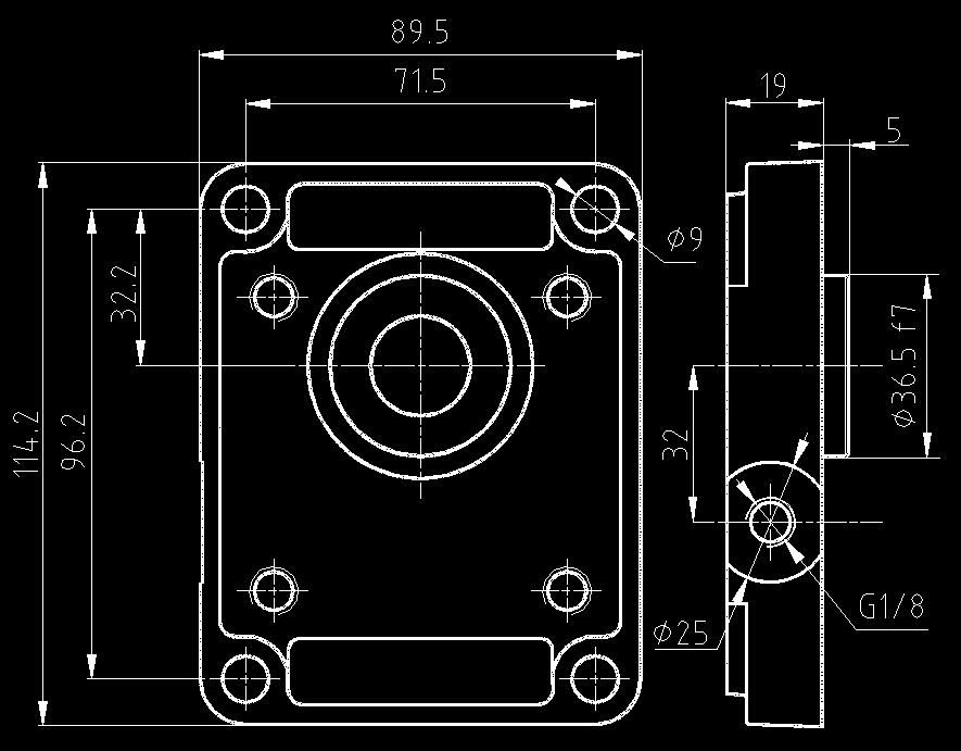 FLANGE FLANGES F 5 G 3 NOTA :