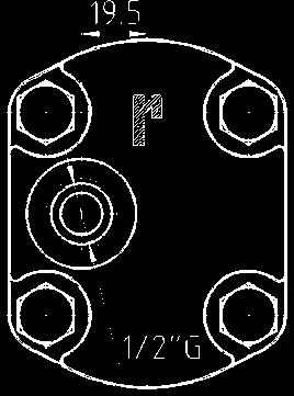 REAR INLET AND OUTLET PORTS