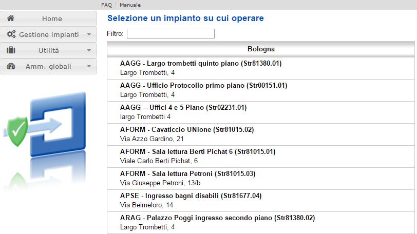 Cntrll Ingress Persne Prcedure di rilasci e manuale d us - 5 Manuale d us dell applicativ L applicazine CIP è pubblicata all indirizz https://cip.unib.it/.