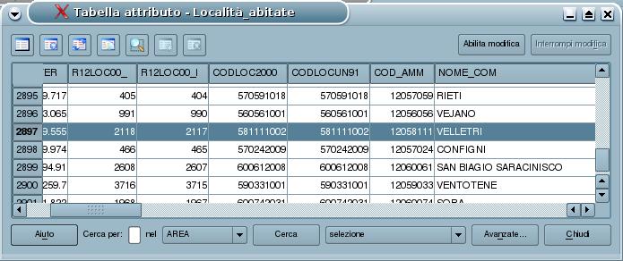 Terza Lezione: Capire l'informazione geografica I dati associati; selezionare elementi a partire dalla loro posizione e dal valore dei dati associati.