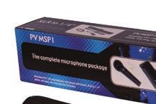 MICROFONI SERIE PVi 005 77 800 PVi 100 XLR-XLR Microfono dinamico cardioide, ideale per parlato e canto.
