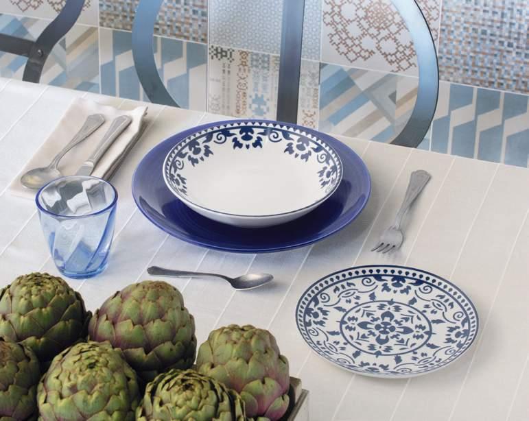 GYPSY SERVIZIO DA TAVOLA IN PORCELLANA E STONEWARE porcelain and stoneware table set PORCELLANA